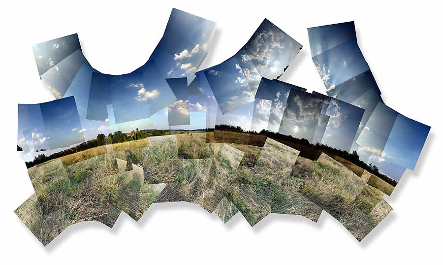 Photo panoramique du manoir de Corboyer - Masion du parc naturel régional du Perche - 61340 Nocé - Eure et Loir - Région centre - France